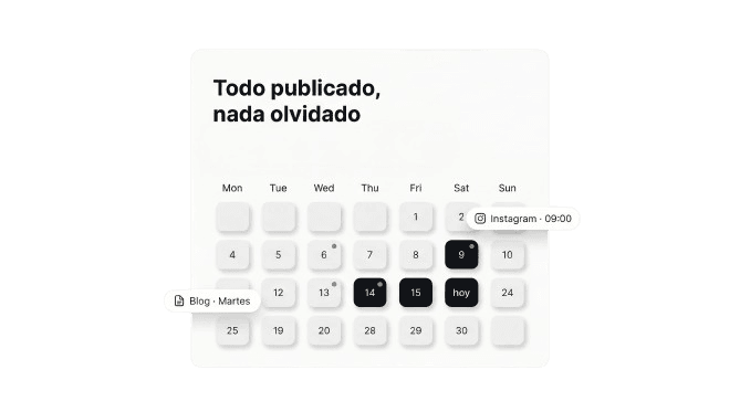 Calendario editorial